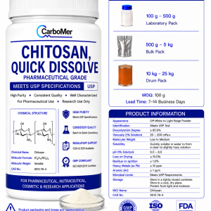Chitosan, Quick Dissolve