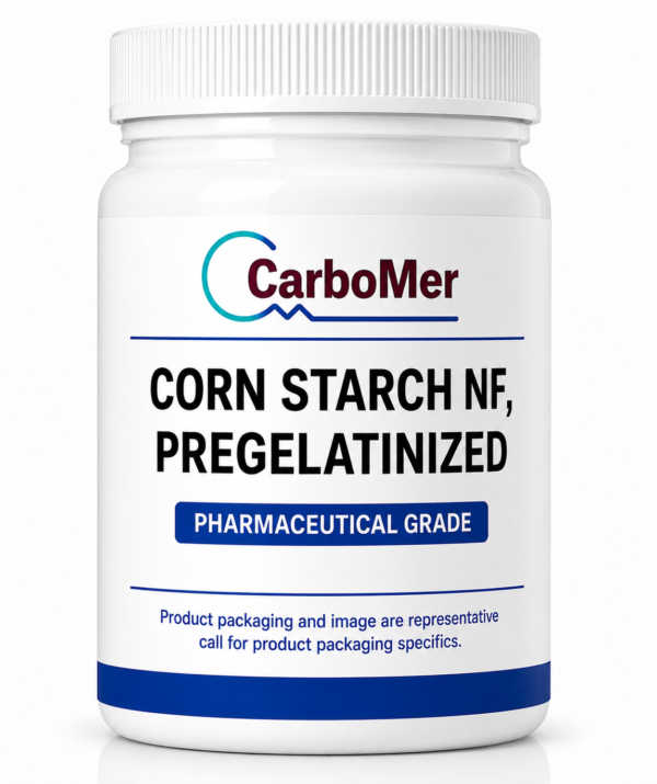 Corn Starch NF, Pregelantinized