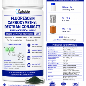 Fluorescein Carboxymethyl Dextran Conjugate