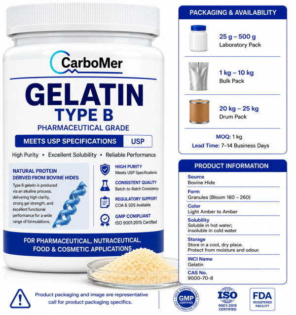 Gelatin Type B Gelatin Type B
