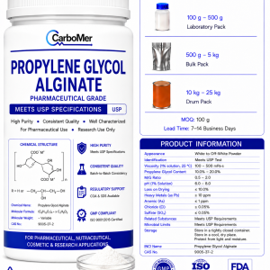 Propylene Glycol Alginate