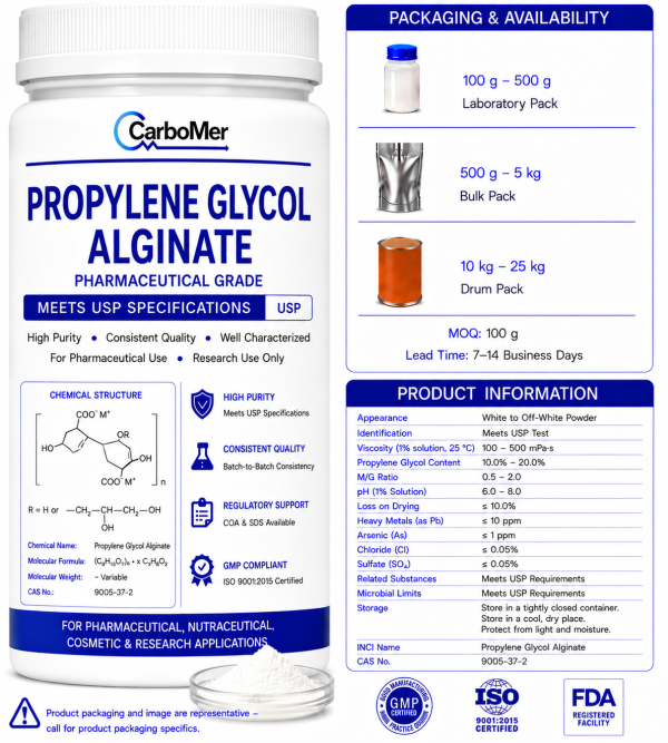 Propylene Glycol Alginate