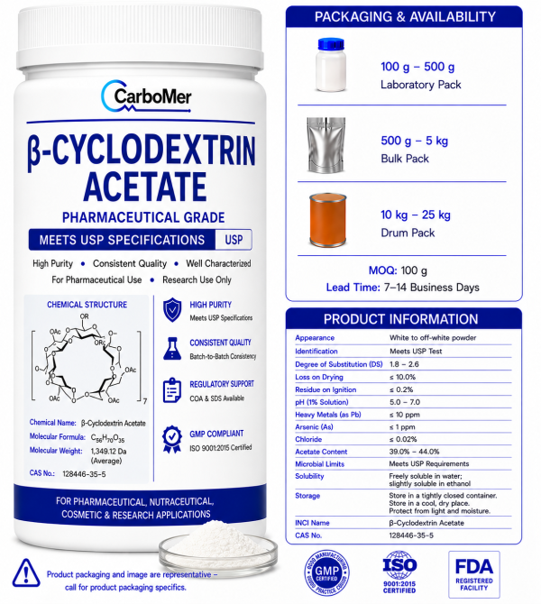 b Cyclodextrin Acetate